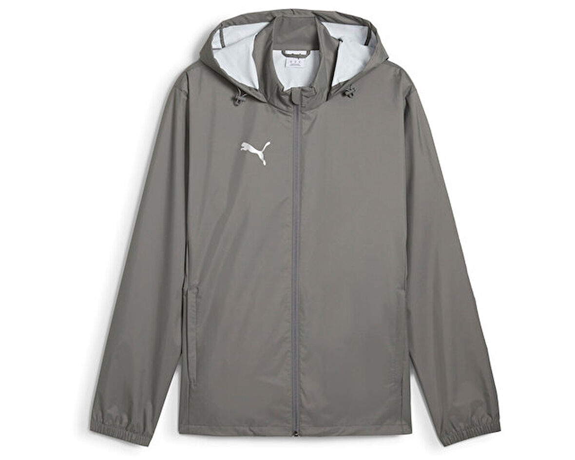 Puma Teamadditions Allweather Jkt Erkek Futbol Antrenman Ceketi 65916913 Gri