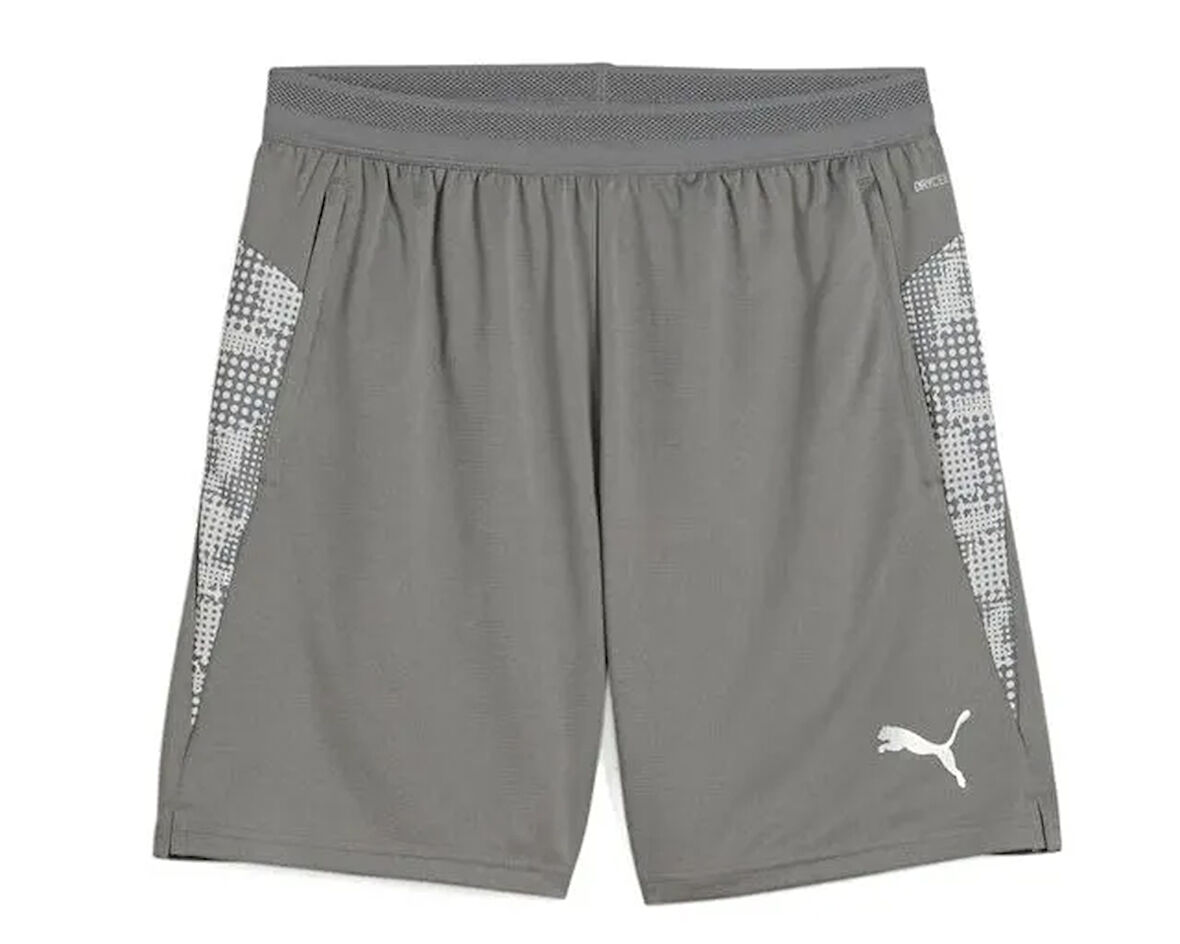 Puma Teamcup Training Shorts Erkek Futbol Kamp Şortu 65917113 Gri