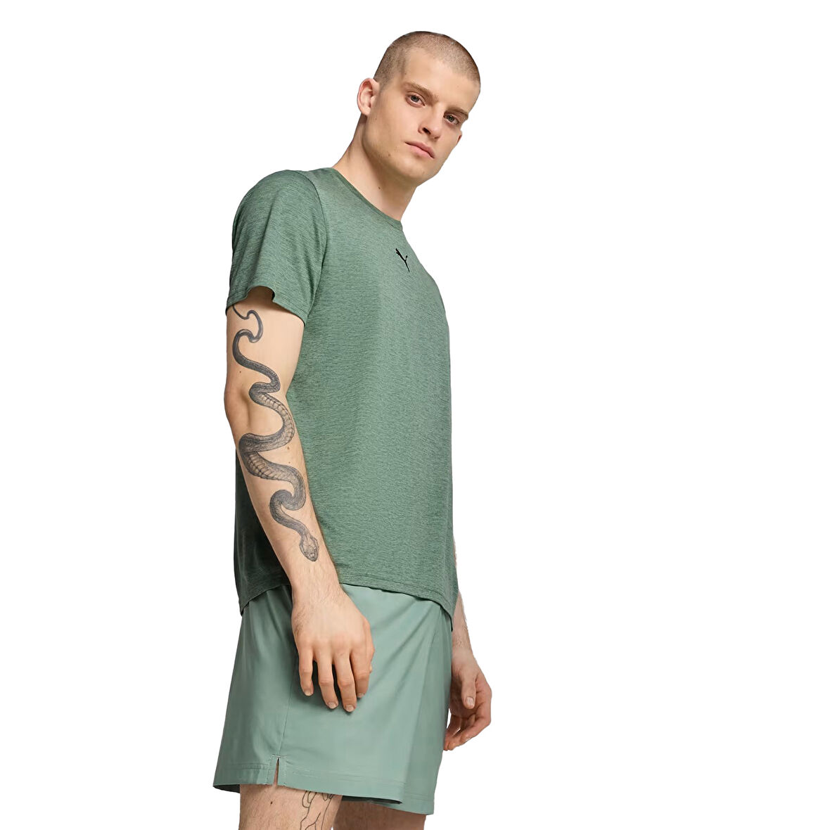 Essentials Kadın Yeşil Antrenman T-Shirt 52592030
