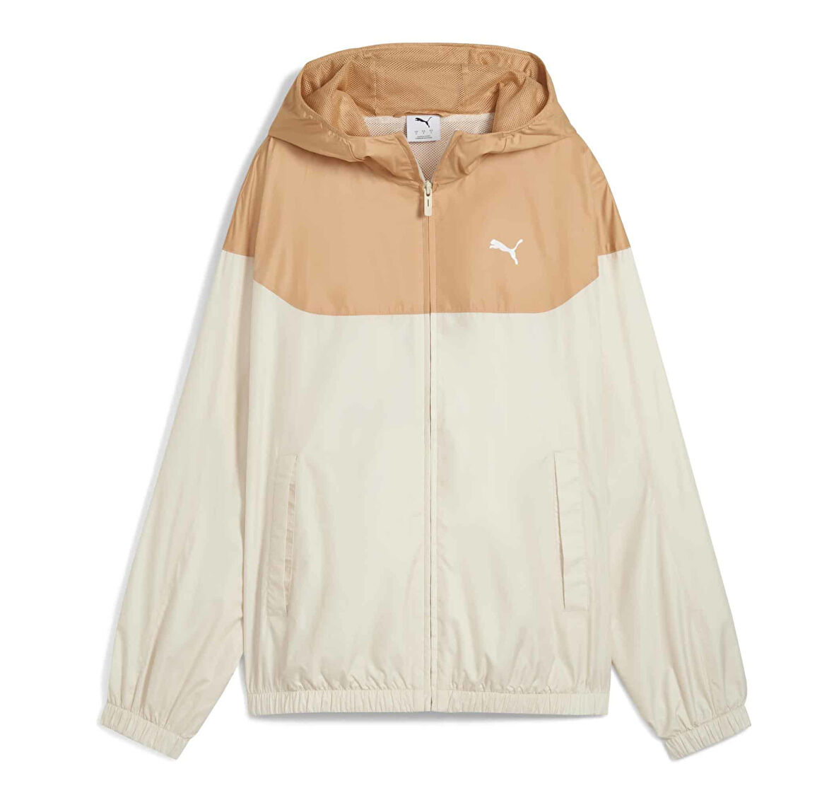 685134-87 Puma Ess Relaxed Windbreaker Kadın Yağmurluk-R&amp;uuml;zgarlık Kahve