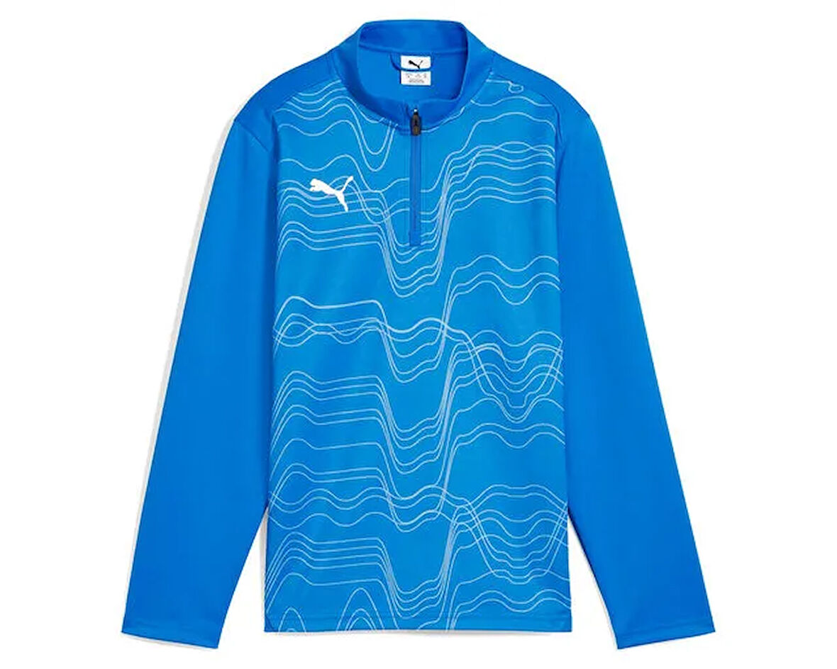 Puma Teamgoal Trg 1/4 Zip Top Gpc Erkek Futbol Antrenman Uzun Kollu Tişört 66006602 Beyaz