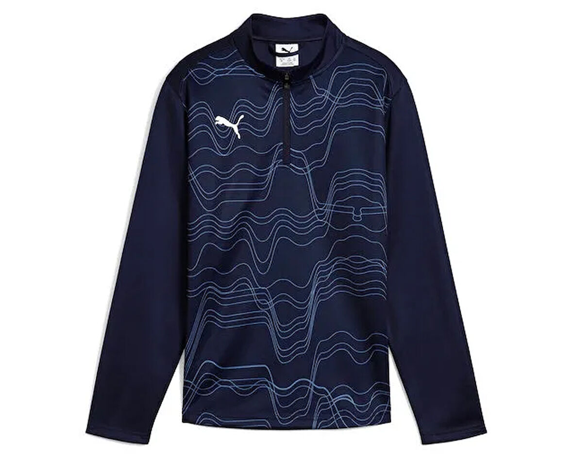 Puma Teamgoal Trg 1/4 Zip Top Gpc Erkek Futbol Antrenman Uzun Kollu Tişört 66006606 Renkli