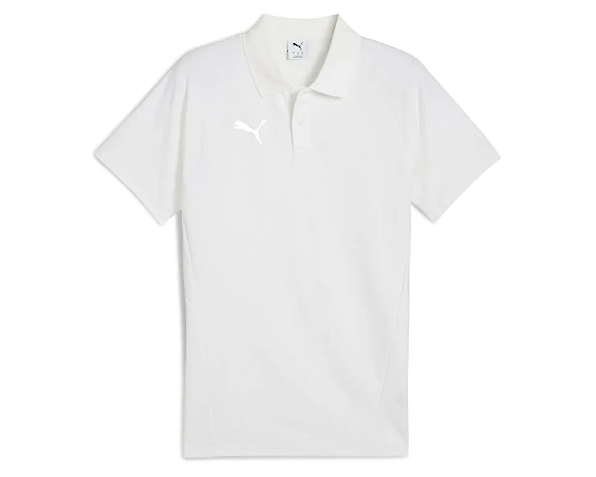 Puma Team Evostripe Polo Erkek Futbol Polo Yaka Tişört 65995204 Beyaz
