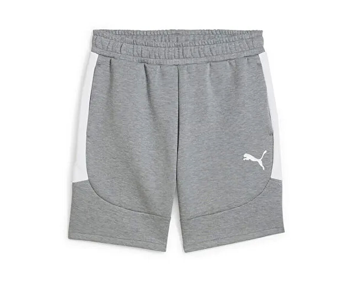 Puma TeamEvostripe Shorts Erkek Günlük Şort 65995133 Gri