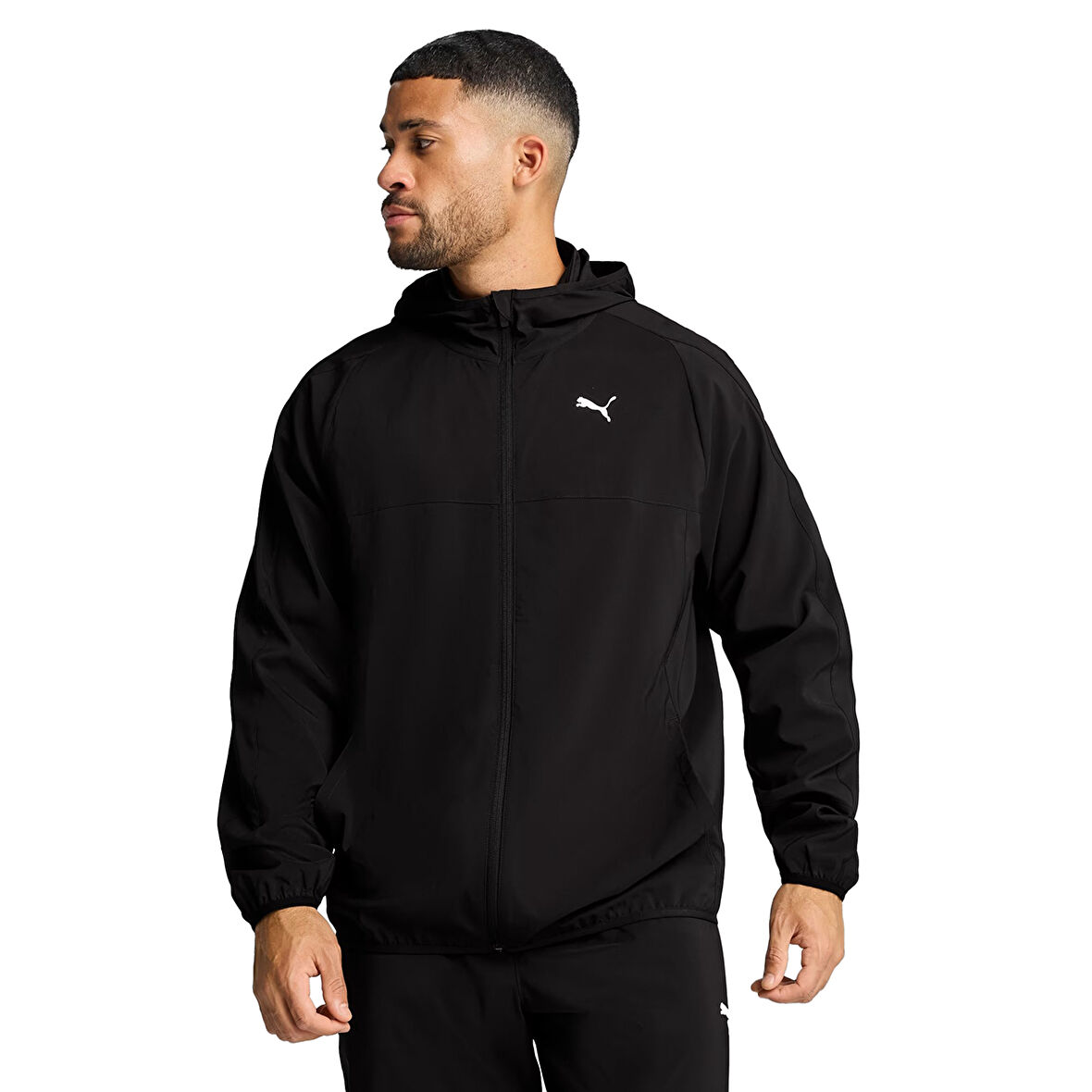 M Tad Tech Erkek Siyah Antrenman Sweatshirt 52601401