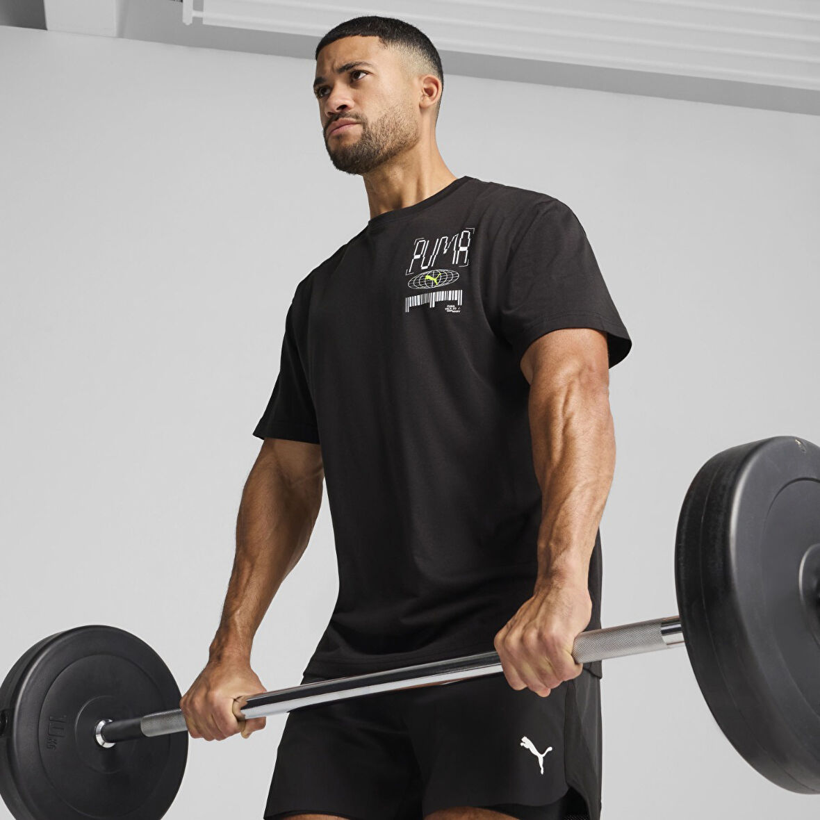 Puma Erkek Tişört M Graphics Train Relaxed