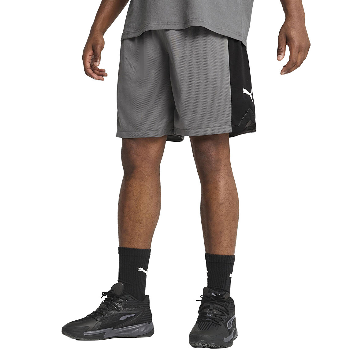 Shot Blocker Erkek Gri Basketbol Şort 62305914