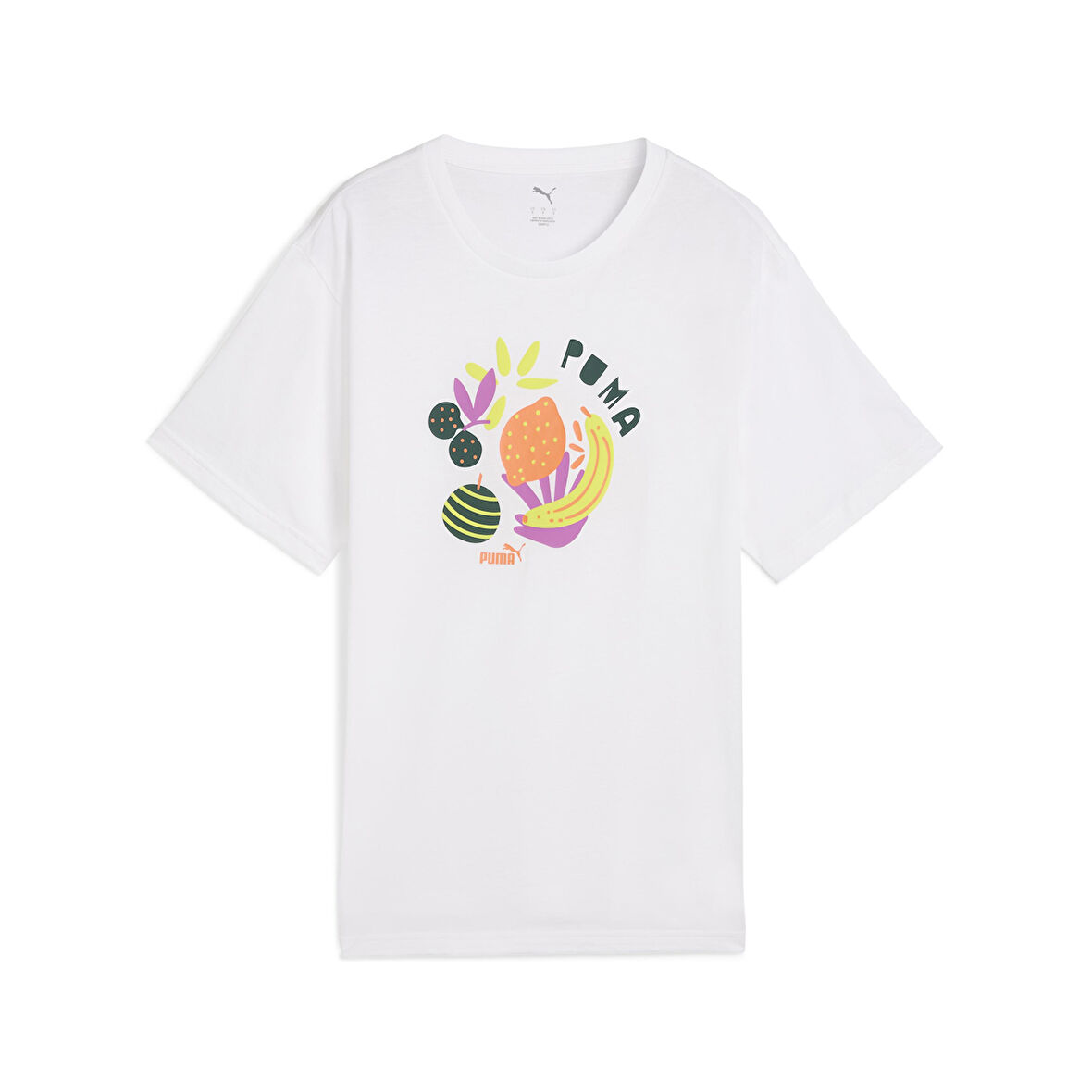 Puma 68508502 Graphics Relaxed Fruity Tee Kadın Spor Tişört