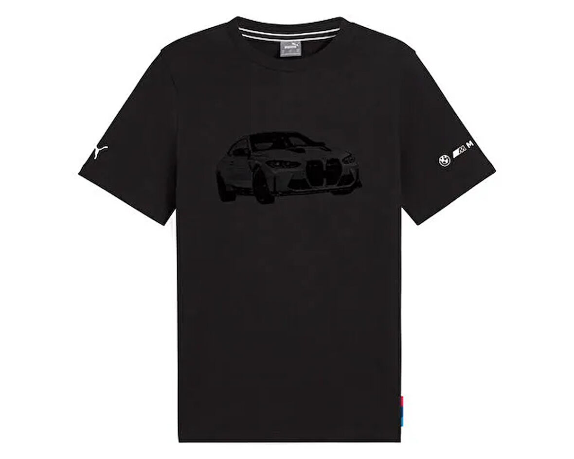 Puma Bmw Mms Ess Graphic Tee Erkek Günlük Tişört 63063301 Renkli