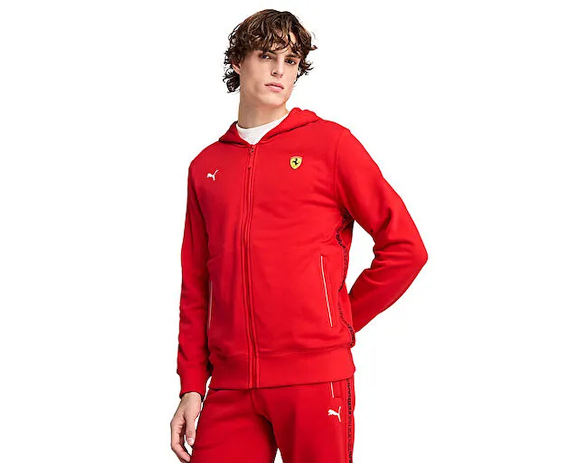Puma Ferrari Race Sweatjacket Erkek Günlük Ceket 63018202 Renkli