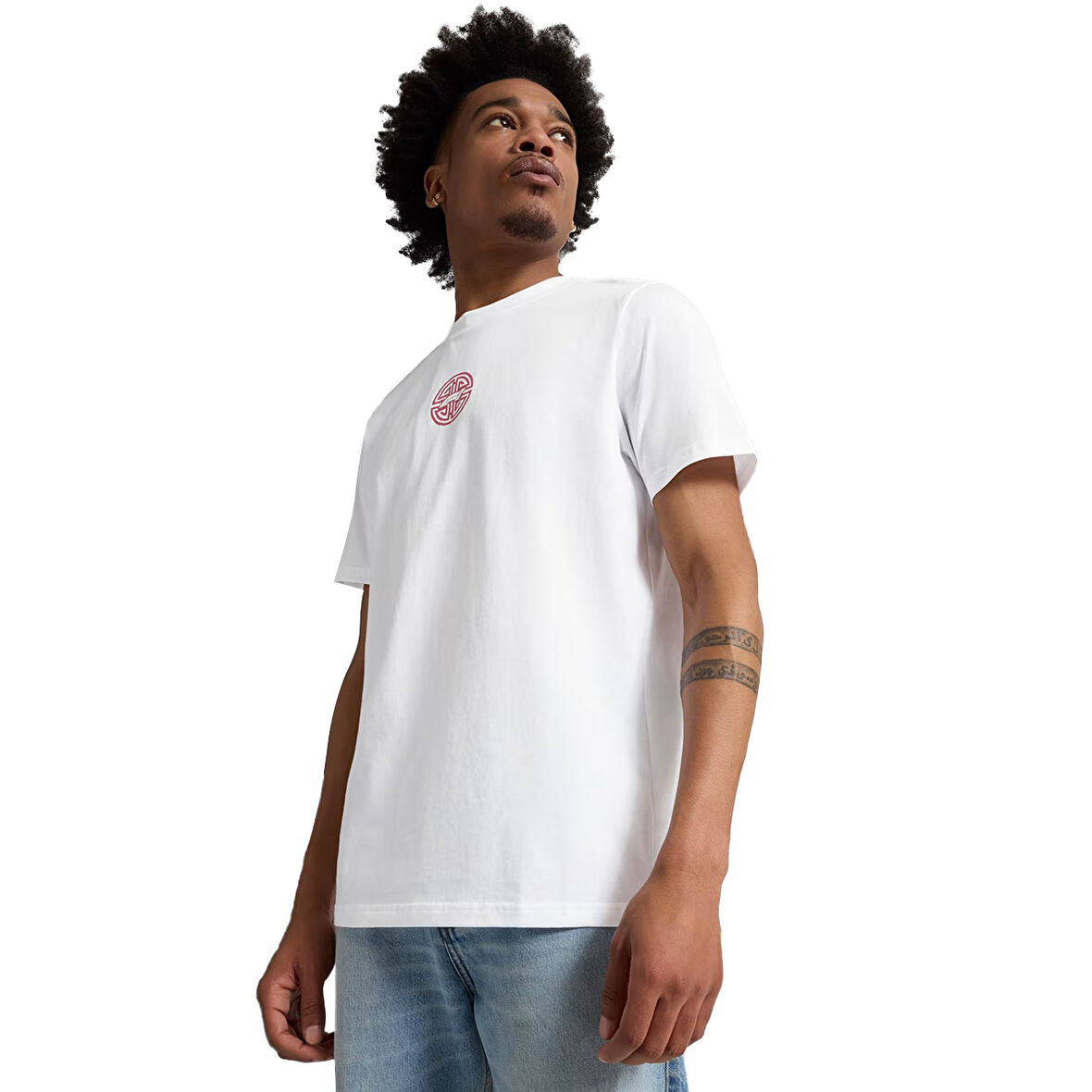 F1 China Erkek Beyaz Günlük Stil T-Shirt 63017402