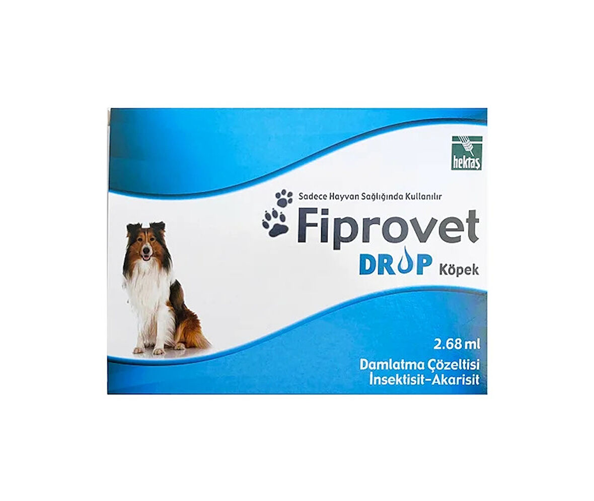 Fiprovet Drop Köpek Damla 20-40 kg (2.68ml 3 Pipet) SKT:04.25