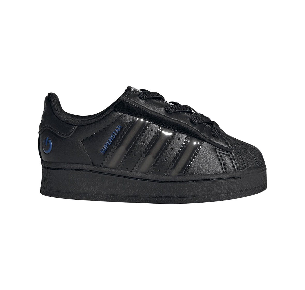 JS1295-B adidas Superstar Led Lıghts Cf El I Bebek Spor Ayakkabı Siyah