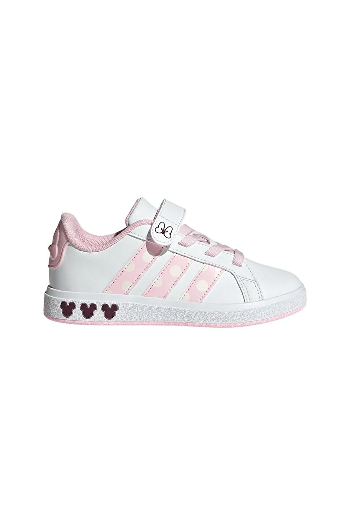 adidas Beyaz Çocuk   Yürüyüş Ayakkabısı GRAND COURT MINNIE EL K JR8134