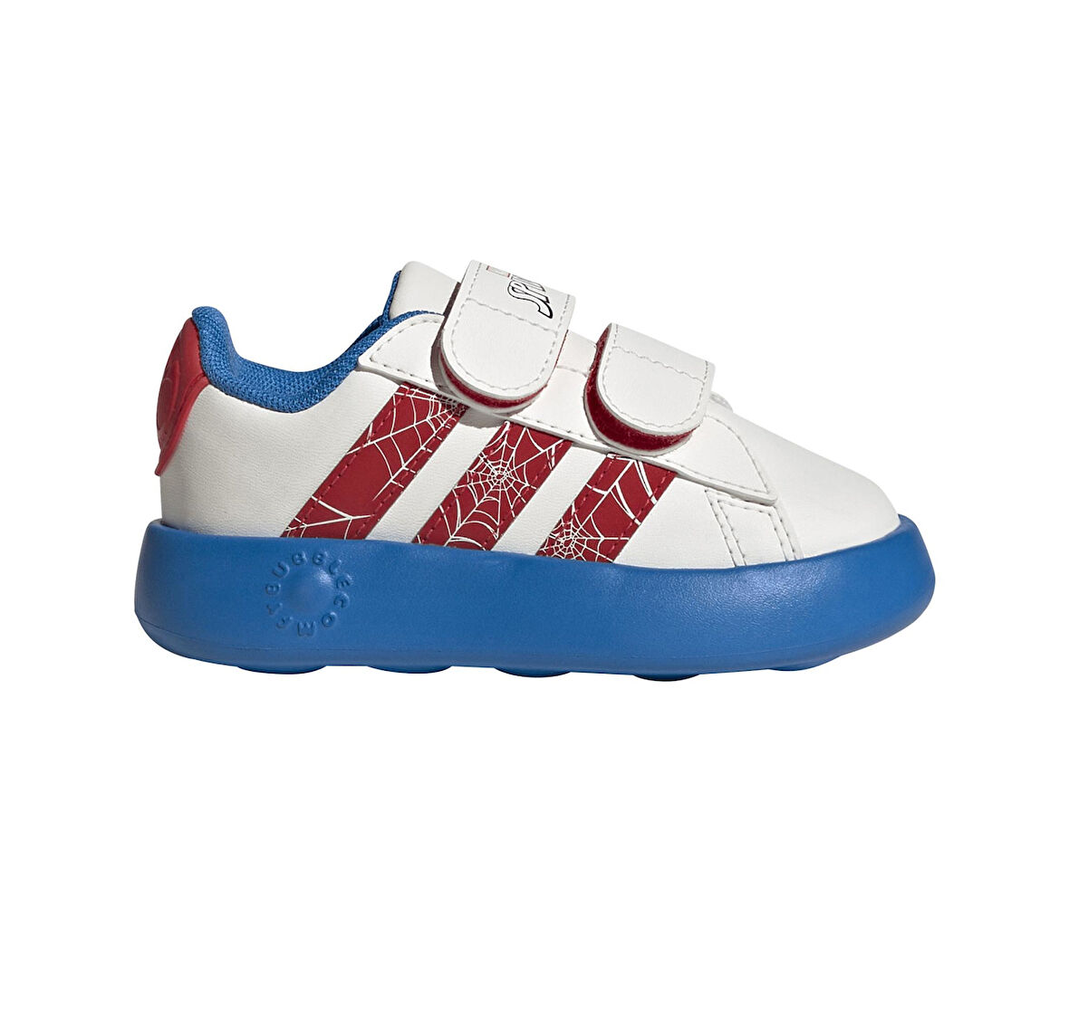JQ8072-B adidas Grand Court Spıder-Man Cf I Bebek Spor Ayakkabı Beyaz