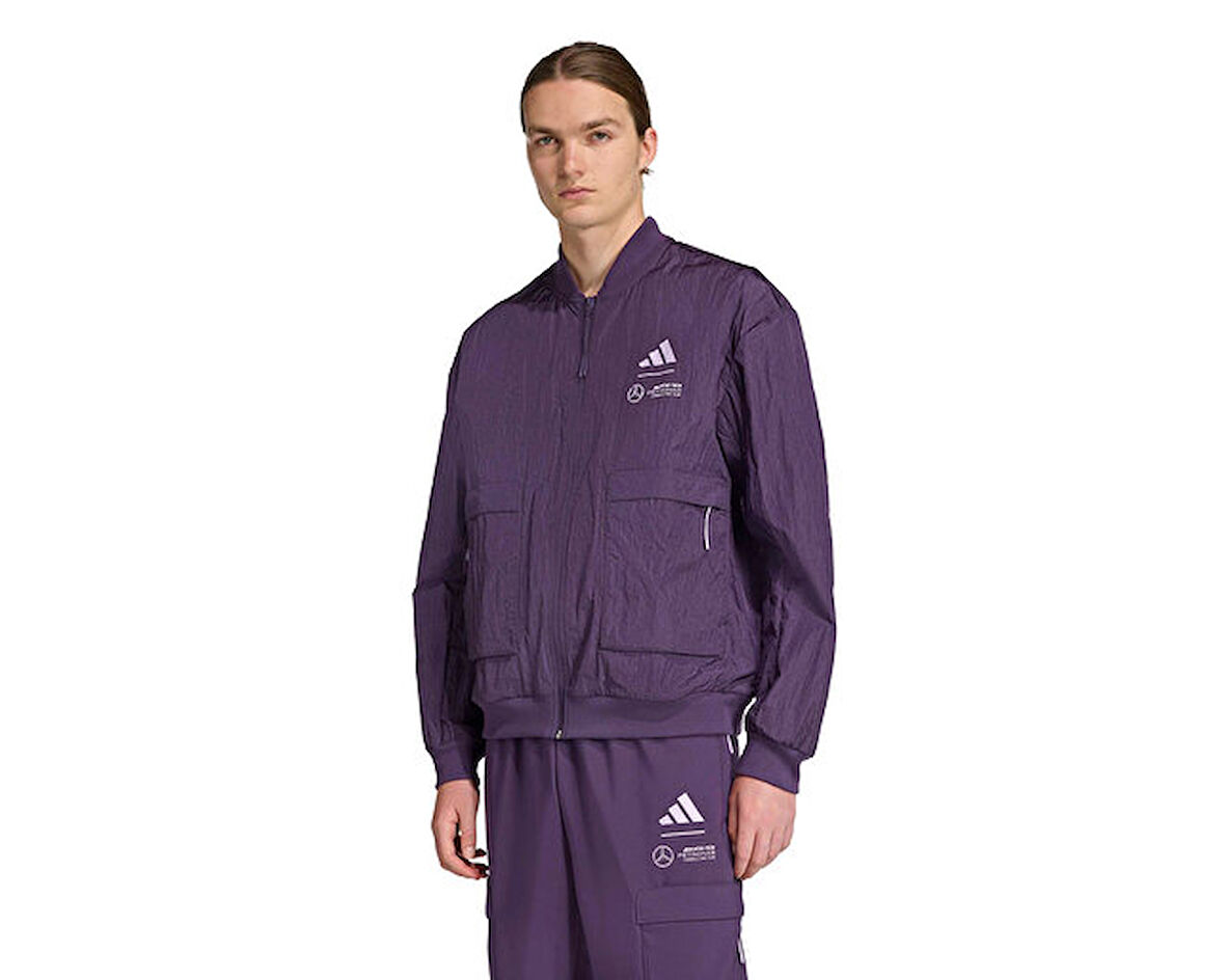 adidas Mer Pw Bmjkt M Erkek Günlük Ceket JX8818 Mor