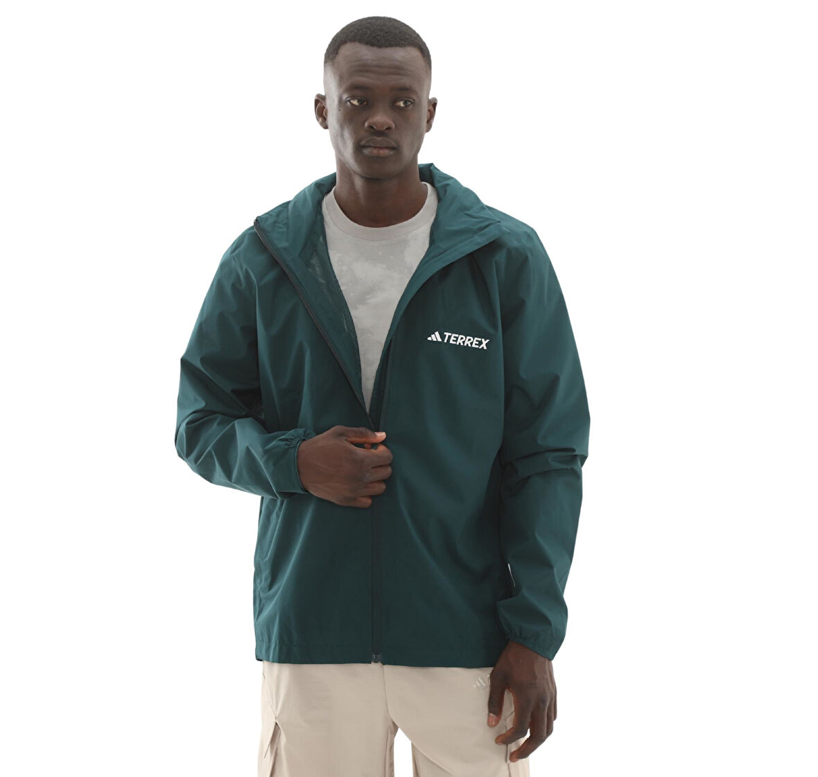 JY0478-E adidas Mt Ess 2L R Jkt Erkek Ceket Yeşil