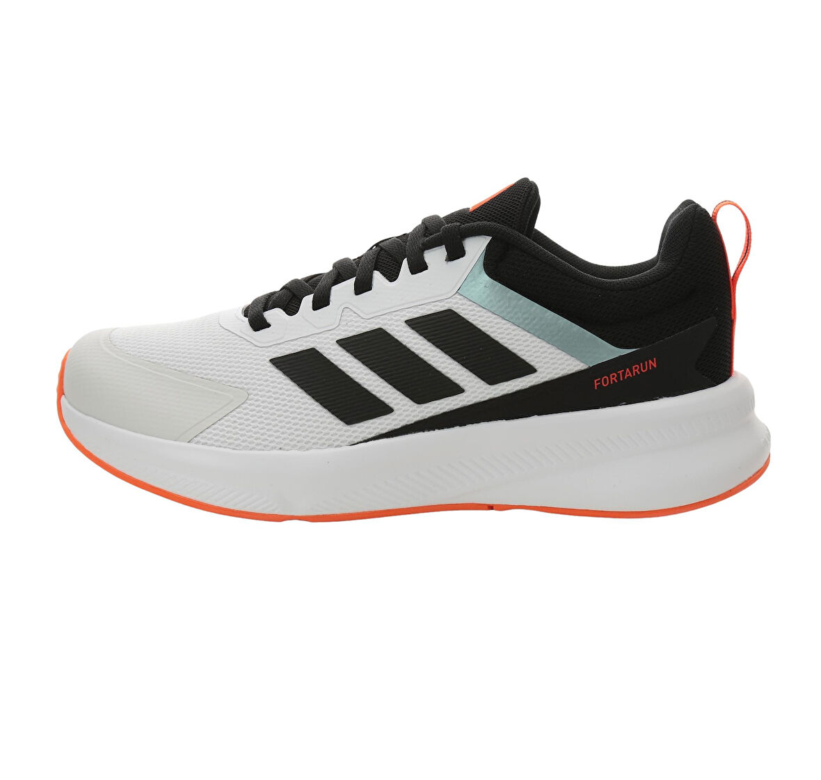 JS2086-K adidas Fortarun 4.0 J Kadın Spor Ayakkabı Beyaz