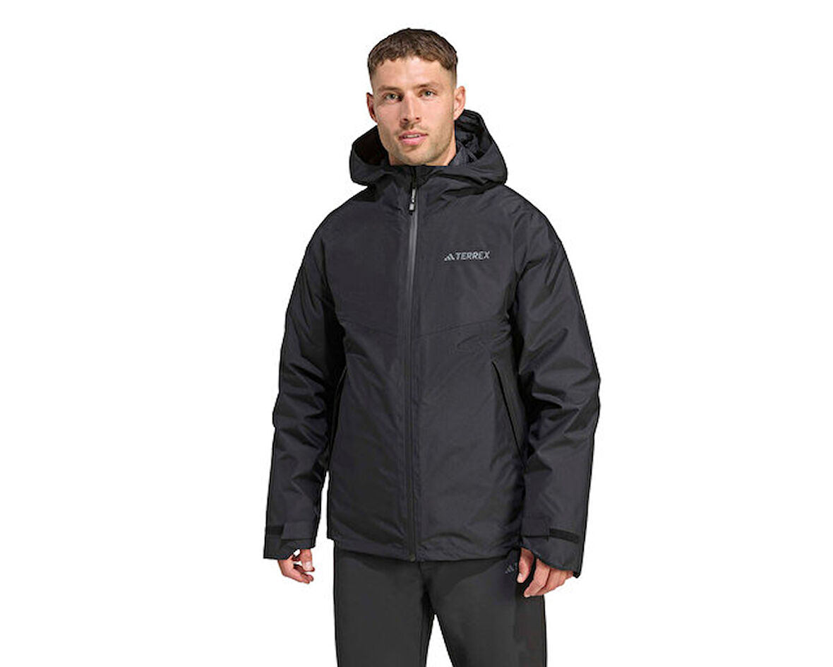adidas Terrex Mt 3In1 Down Erkek Outdoor Mont JV6242 Siyah