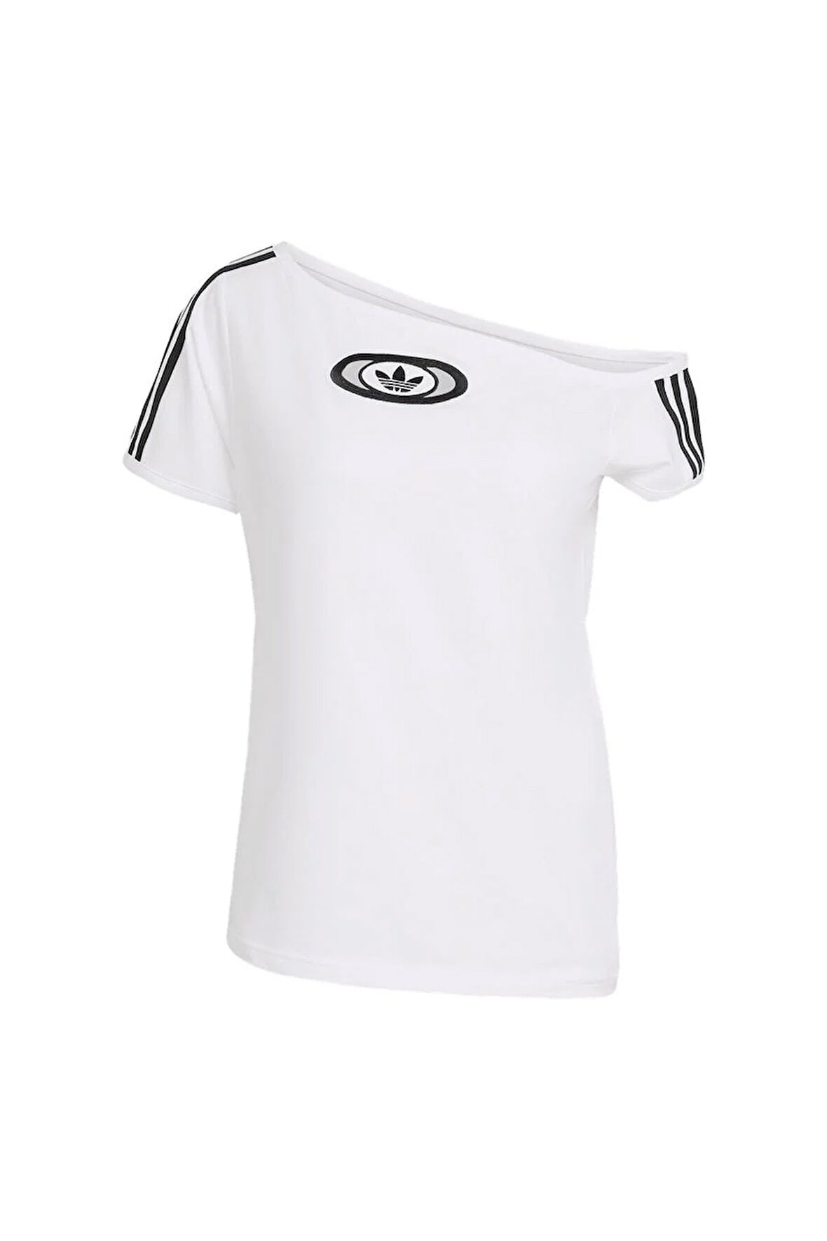 adidas Kadın  Beyaz  T-shirt OFFSHOULDER TEE KC8795