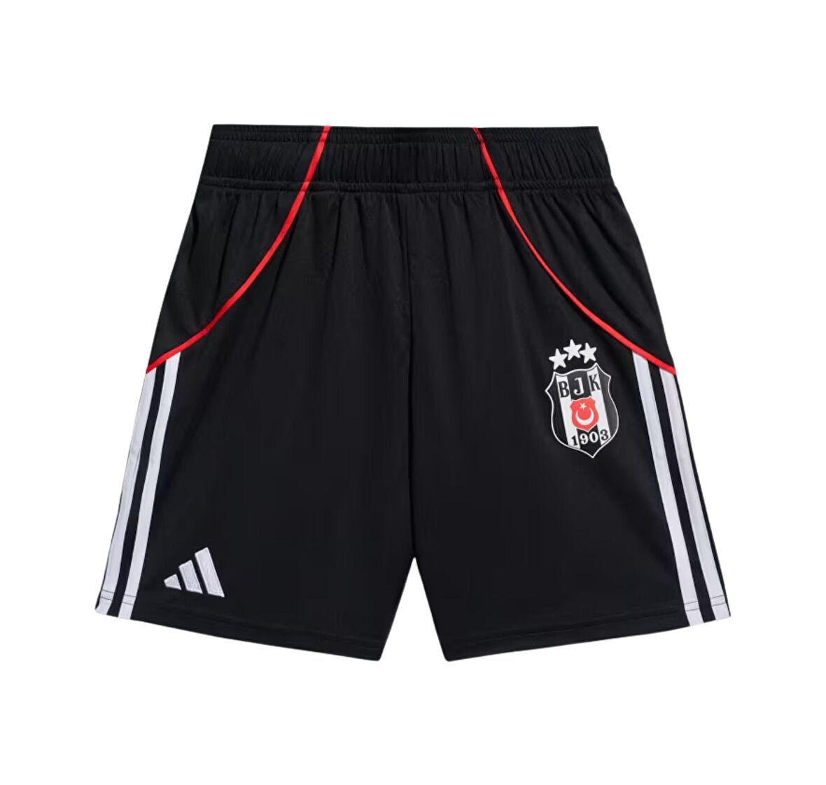 JN9934-C adidas Bjk Beşiktaş 25-26 Deplasman &amp;Ccedil;ocuk Şort Ve Kapri Siyah