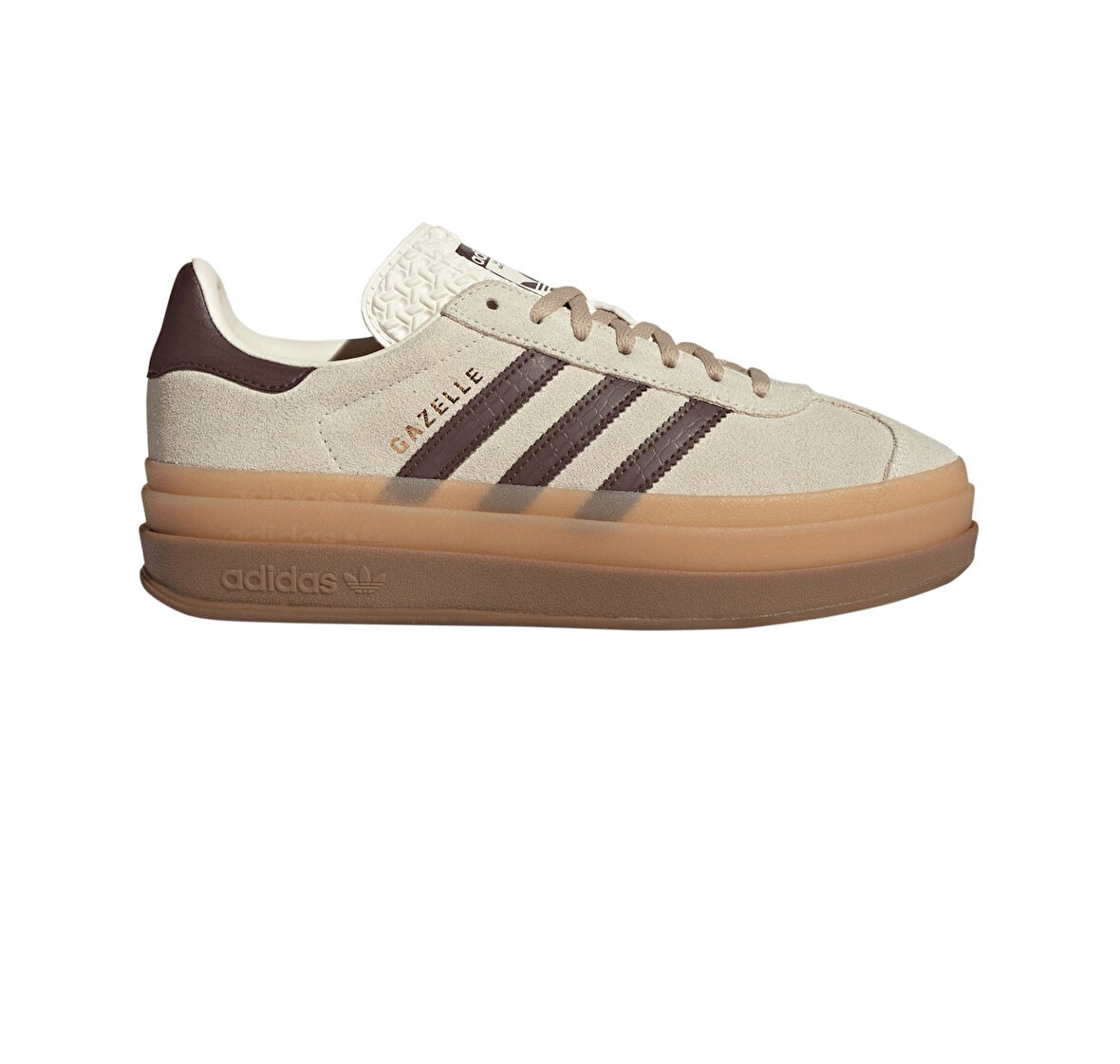 JR7522-K adidas Gazelle Bold W Kadın Spor Ayakkabı Krem