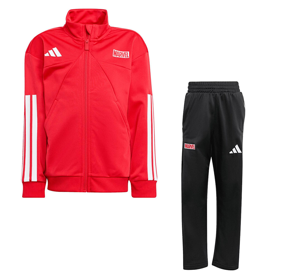 JM0809-C adidas Marvel Spider-Man &amp;Ccedil;ocuk Eşofman Takımı Kırmızı
