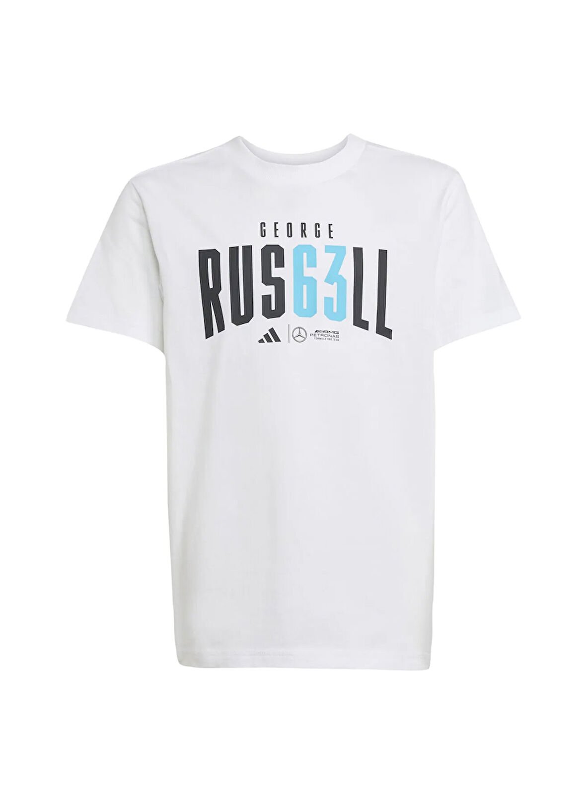adidas Baskılı Beyaz Erkek Çocuk T-Shirt JZ8907 MER GR TEE Y