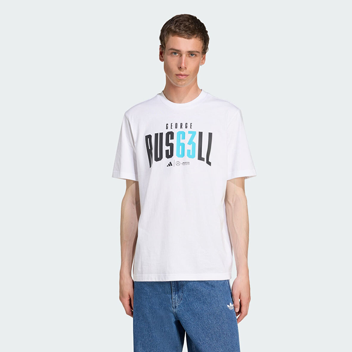 adidas JZ8906 MER GR TEE M Erkek T-Shirt