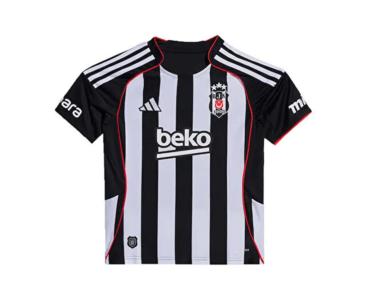 Adidas Super Lig Çocuk Beşiktaş JK 25/26 Deplasman Forması JN9937 Siyah