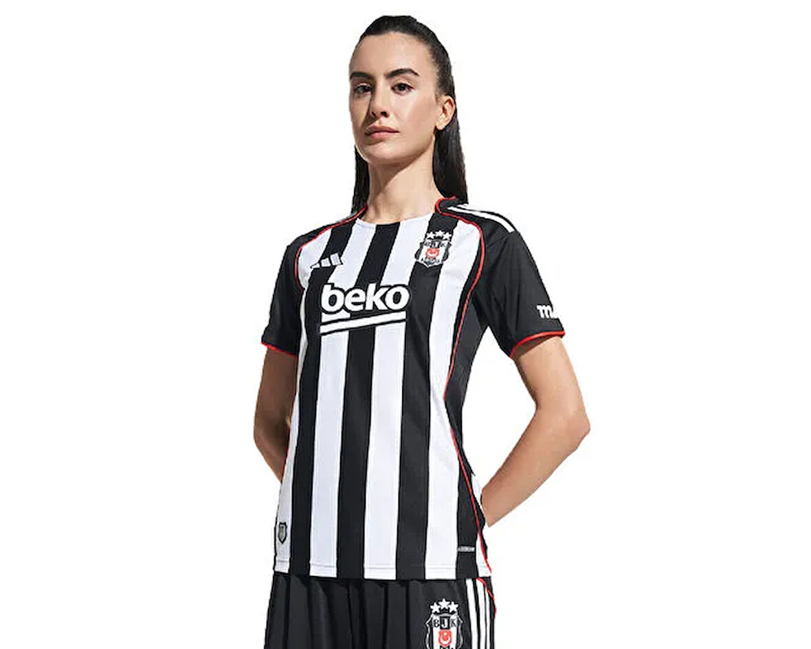 adidas Super Lig Kadın Beşiktaş JK 25/26 Deplasman Forması JN9933 Siyah