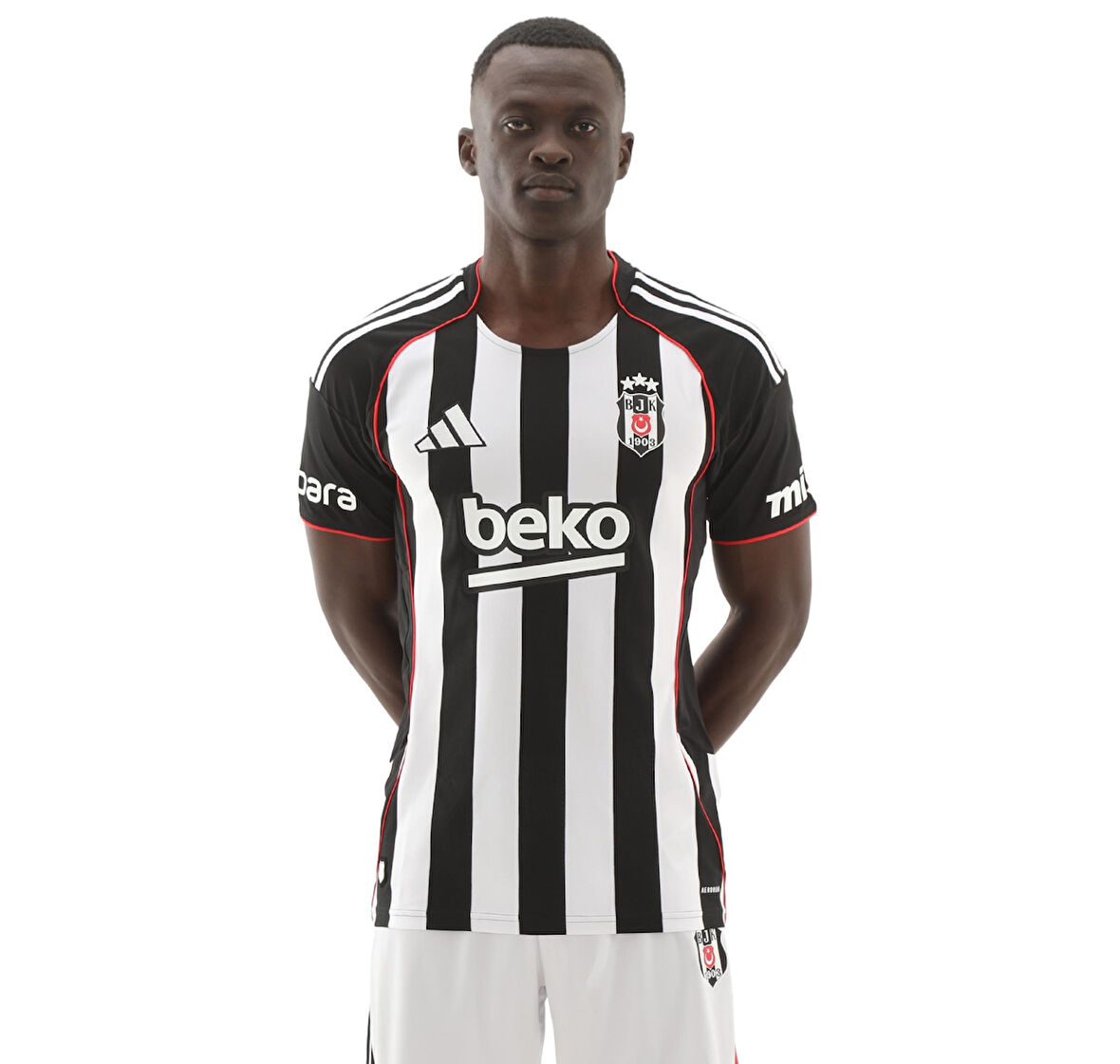 JD1416-E adidas Bjk Beşiktaş Jk 25-26 Deplasman Erkek Forma Siyah