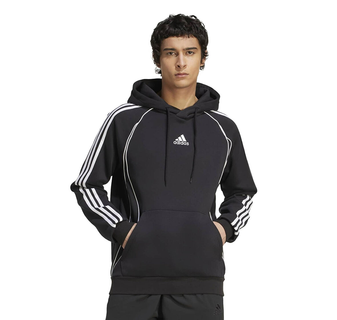 JY6394-E adidas Teamgeıst Hd Erkek Sweatshirt Siyah
