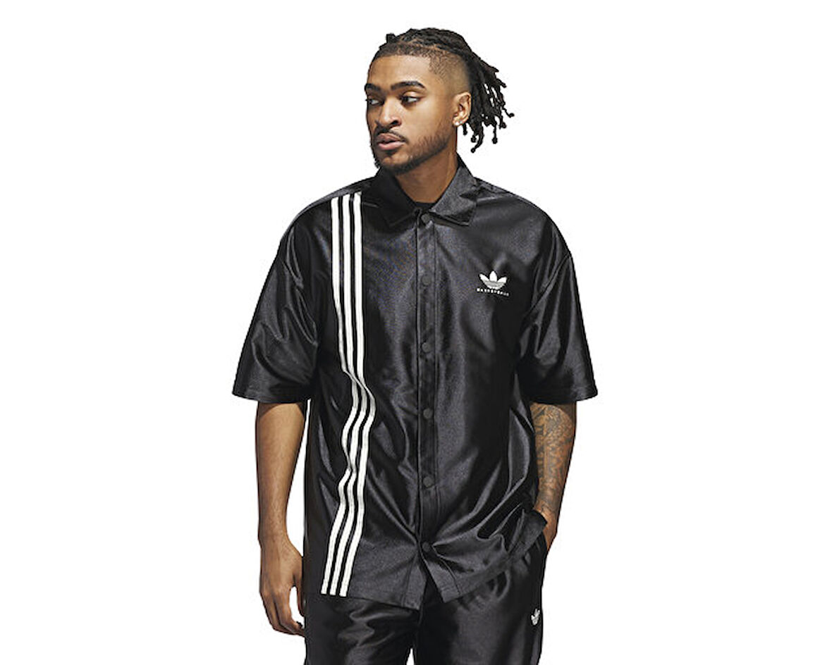 adidas Shooting Top Unisex Günlük Gömlek JM9951 Siyah