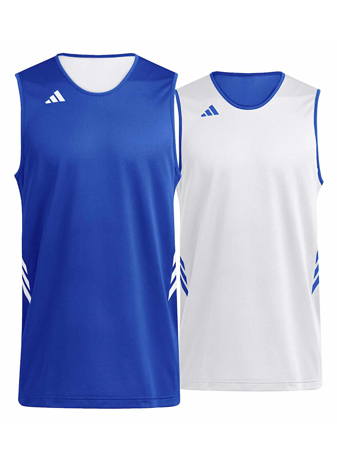 adidas Düz Mavi - Beyaz Erkek Çocuk Atlet JM5137 Y EVRYDAY PRO J