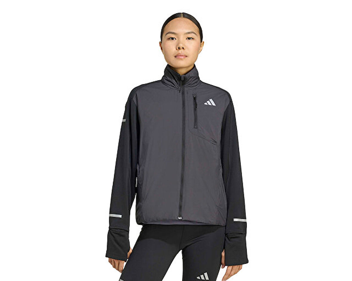 adidas Adi365 Warmjk W Kadın Koşu Rüzgarlık JP3839 Siyah