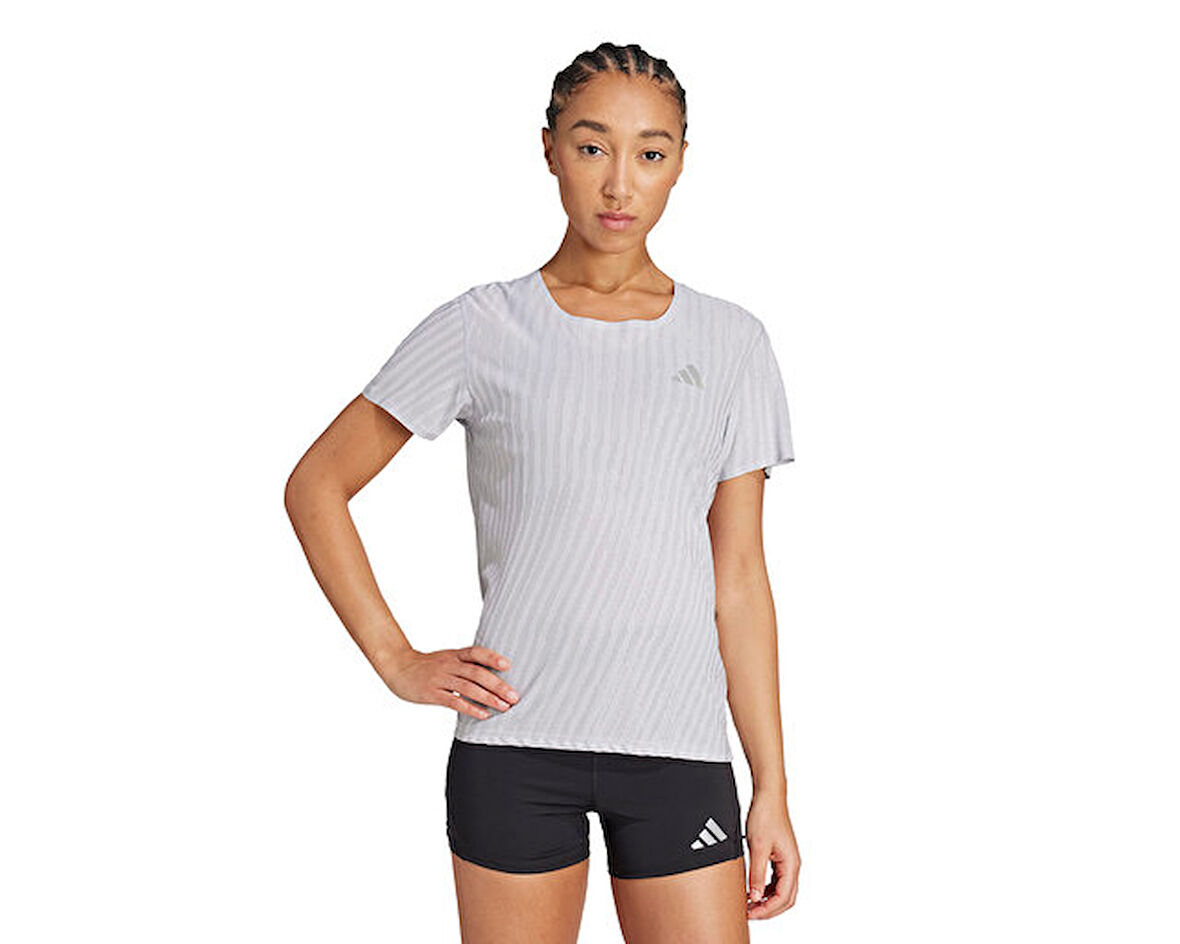 adidas Adi365 Co Tee W Kadın Koşu Tişörtü JM5704 Gri