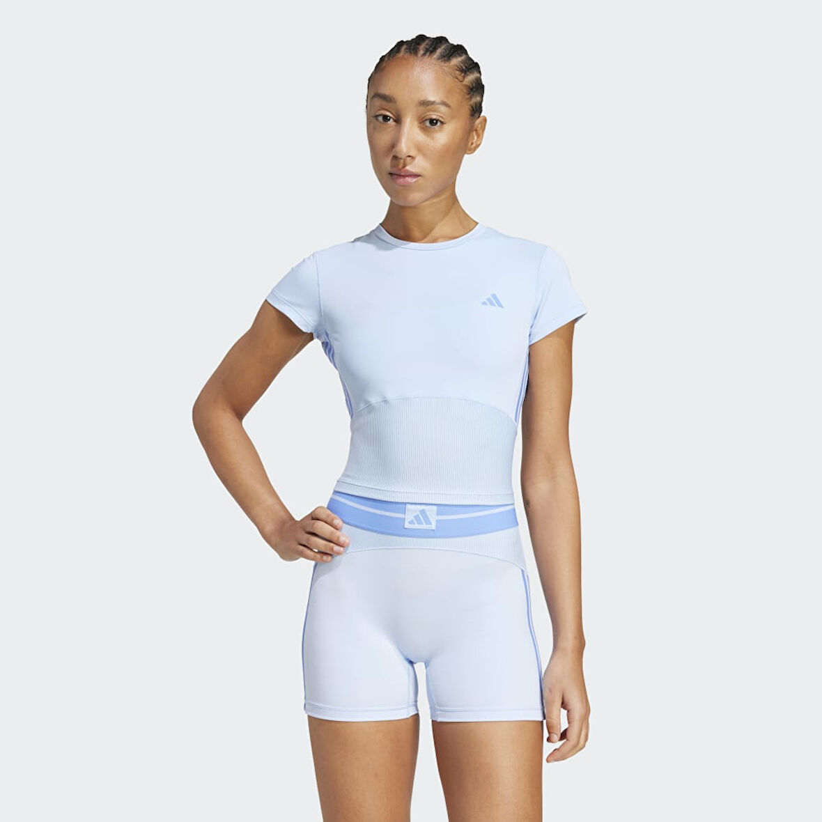 adidas JY2104 HYG RIB BABY T Kadın Tişört