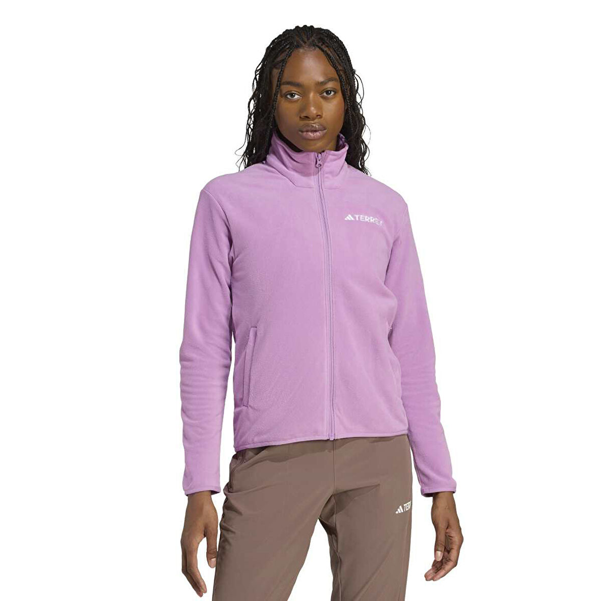 Adidas Kadın Polar MT Esseantials Full Zip Fleece
