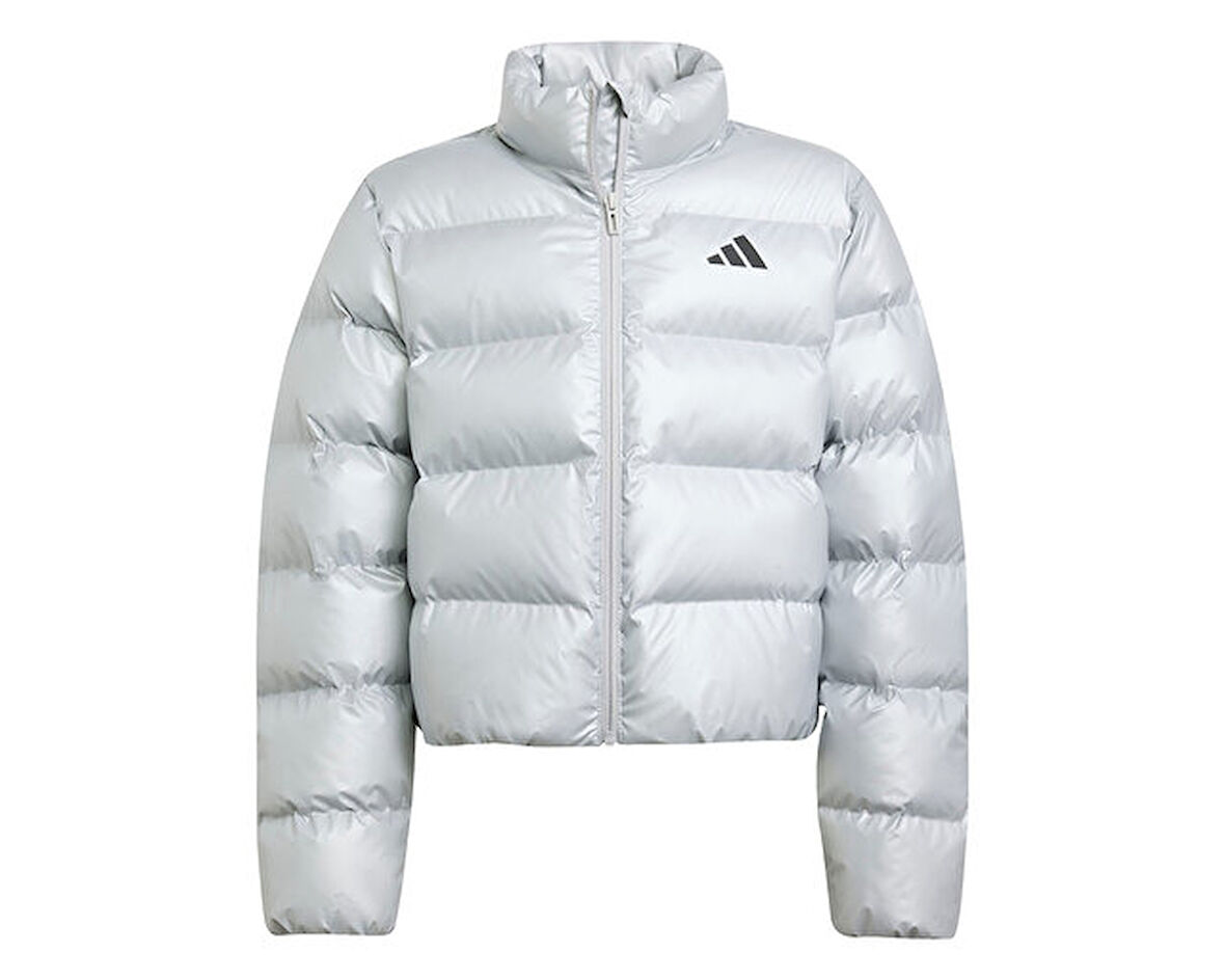 adidas J Sd Glam Jkt Çocuk Günlük Mont JM1670 Gri