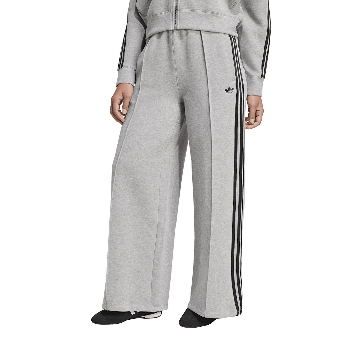 JV7497-K adidas Spacer 3S Tp Kadın Eşofman Altı Gri