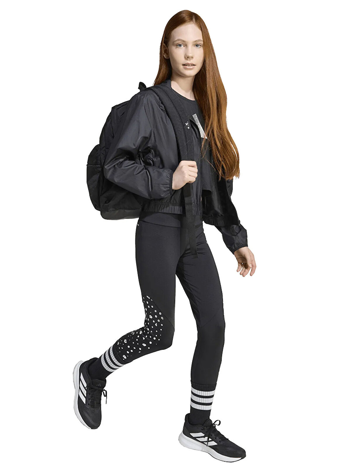 adidas Siyah Kız Çocuk Tayt JM3843 JG TR-ES GL LEG