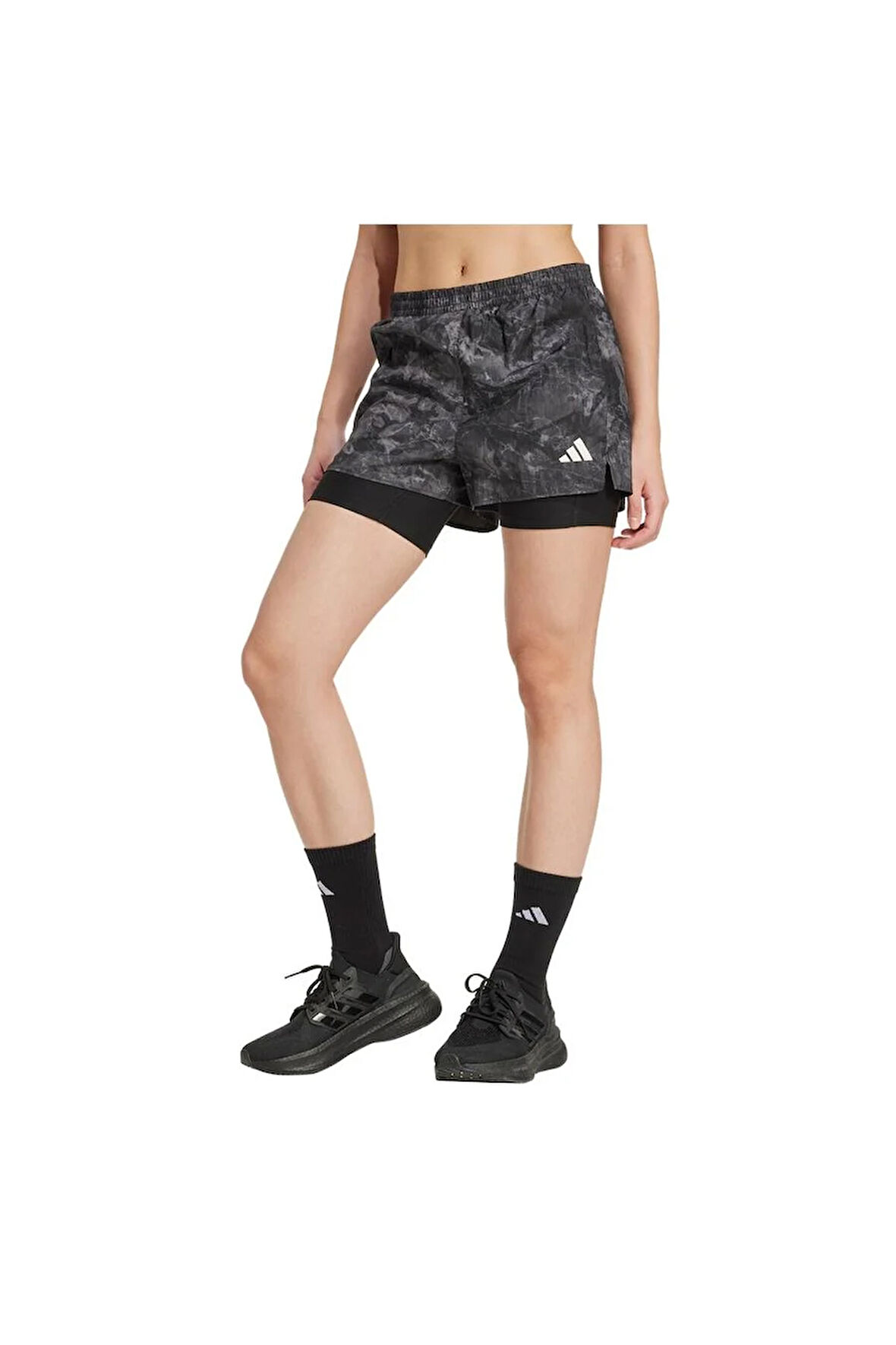 adidas Kadın  Gri  Şort OTR SD 2in1 W JL8718