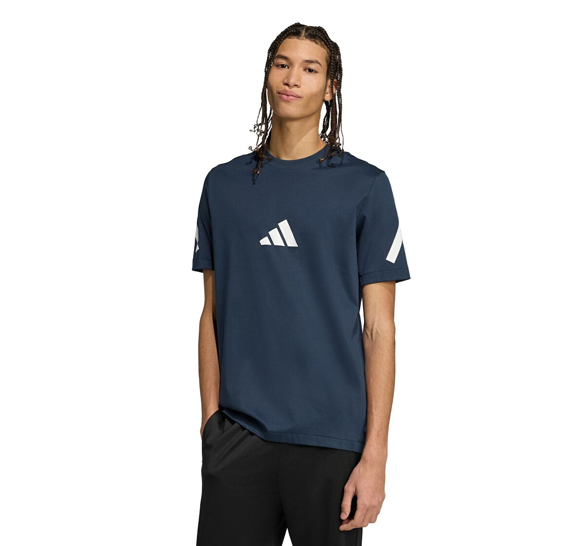 JW4735-E adidas M Z.n.e. Tee Erkek T-Shirt Lacivert