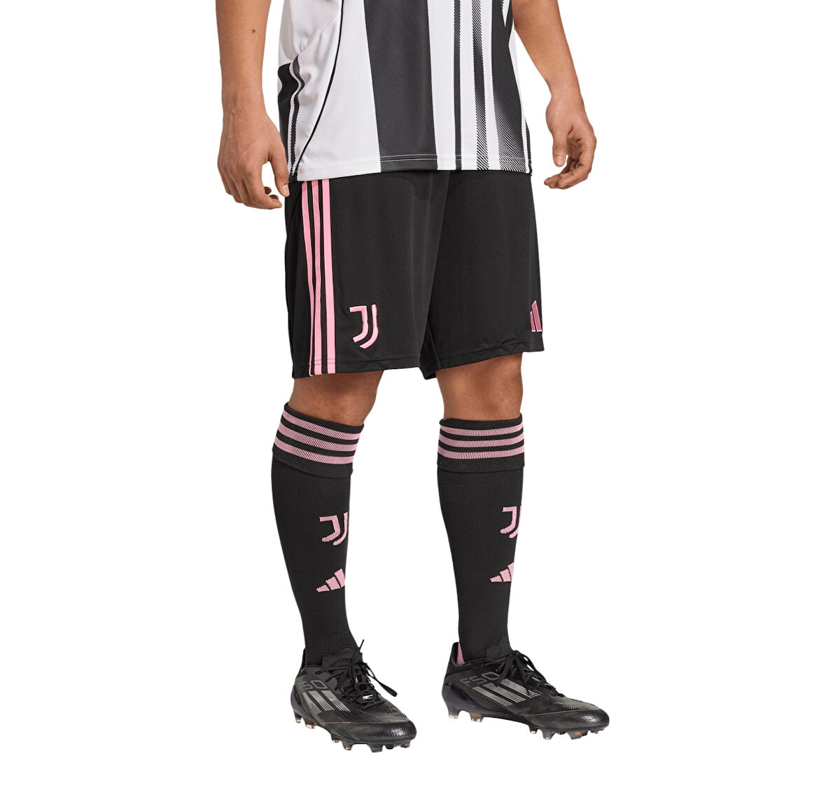 JV5830-E adidas Juventus 25-26 İ&amp;ccedil; Saha Erkek Şort Ve Kapri Siyah