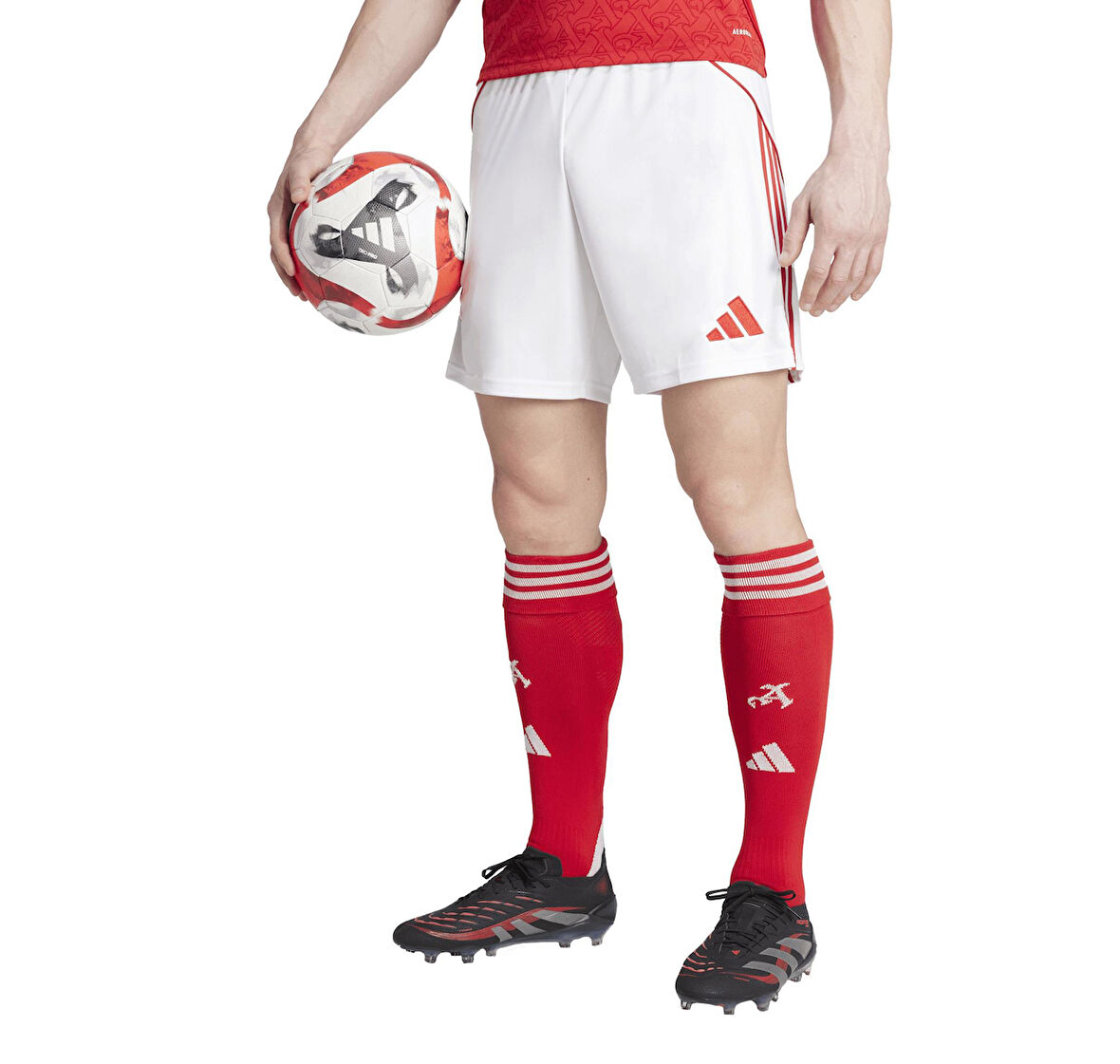 JI9515-E adidas Arsenal 25-26 Home Erkek Şort Ve Kapri Beyaz