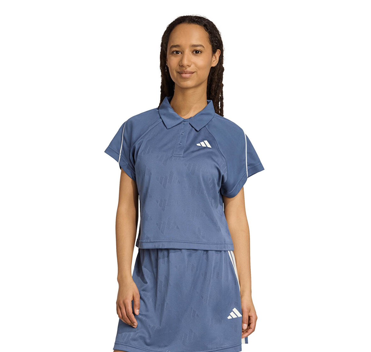 JY3422-K adidas W Sta Seas Top Kadın T-Shirt Mavi