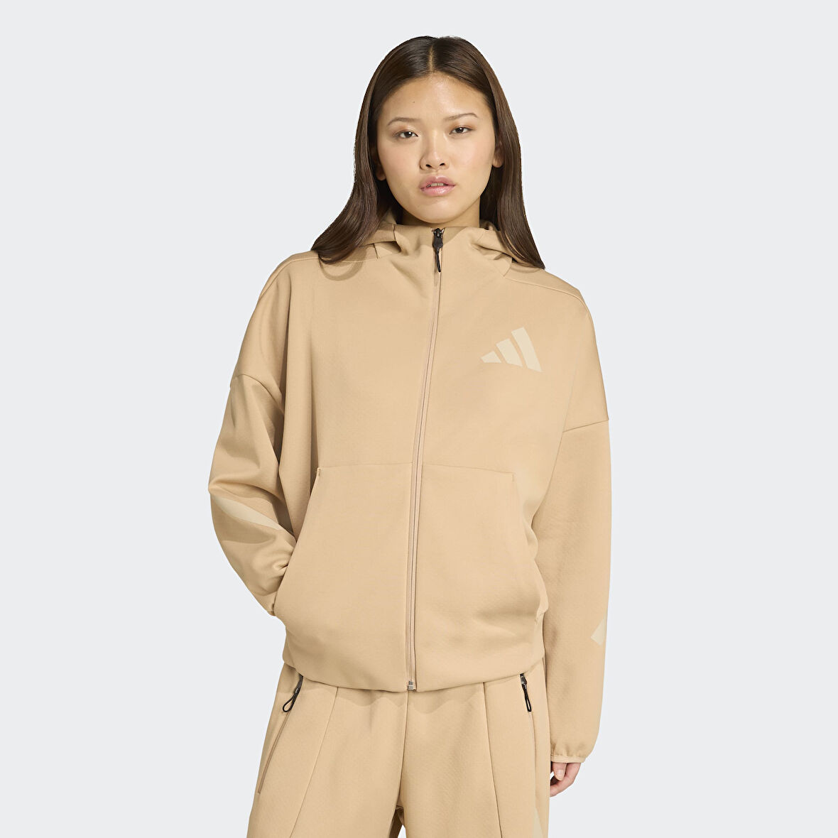 adidas JY5970 W Z.N.E. FZ Kadın Tracktop
