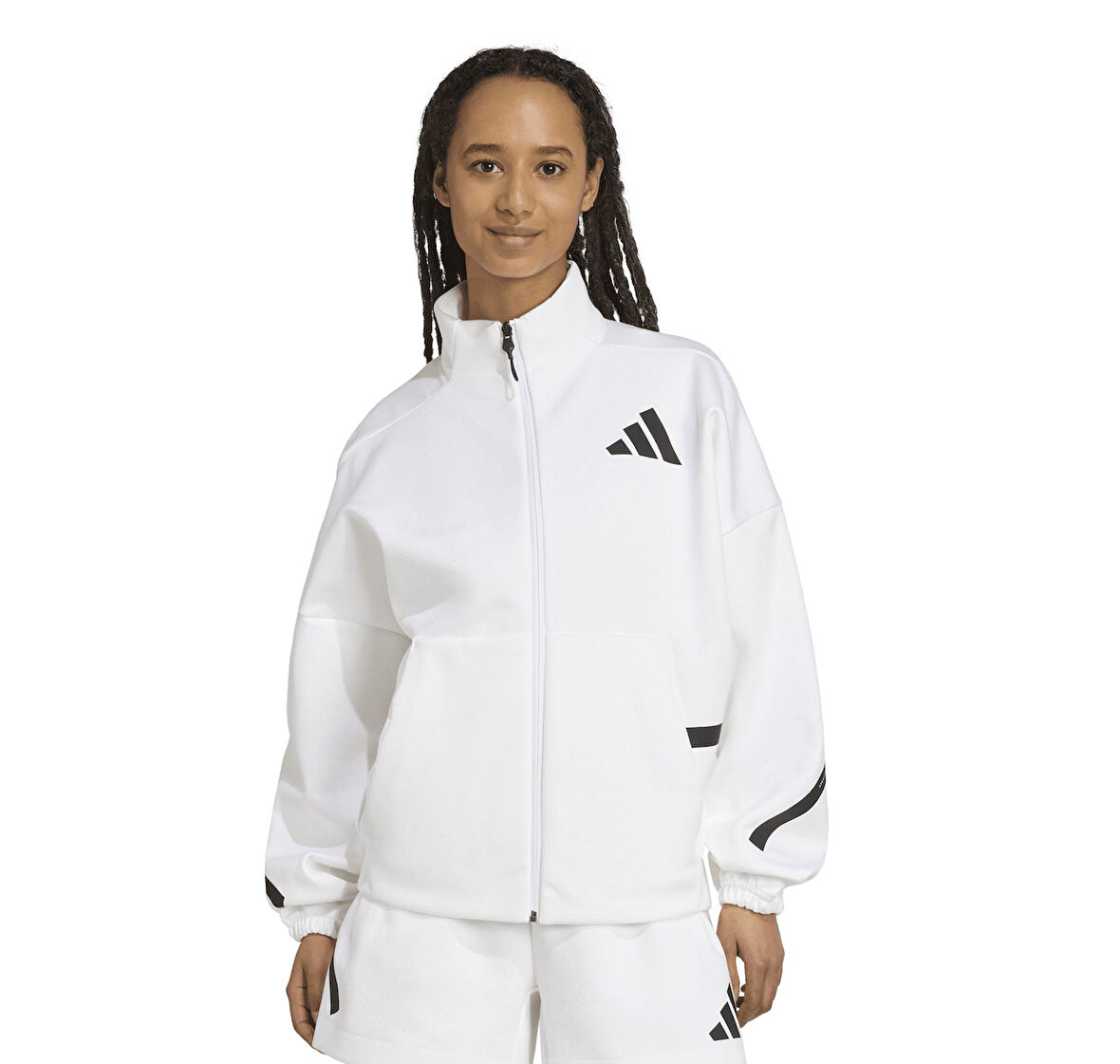 JL7331-K adidas W Z.n.e. Tt Kadın Ceket Beyaz