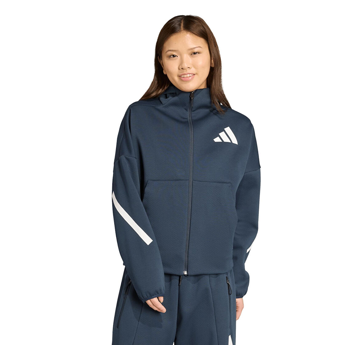 JW5320-K adidas W Z.n.e. Fz Kadın Ceket Lacivert